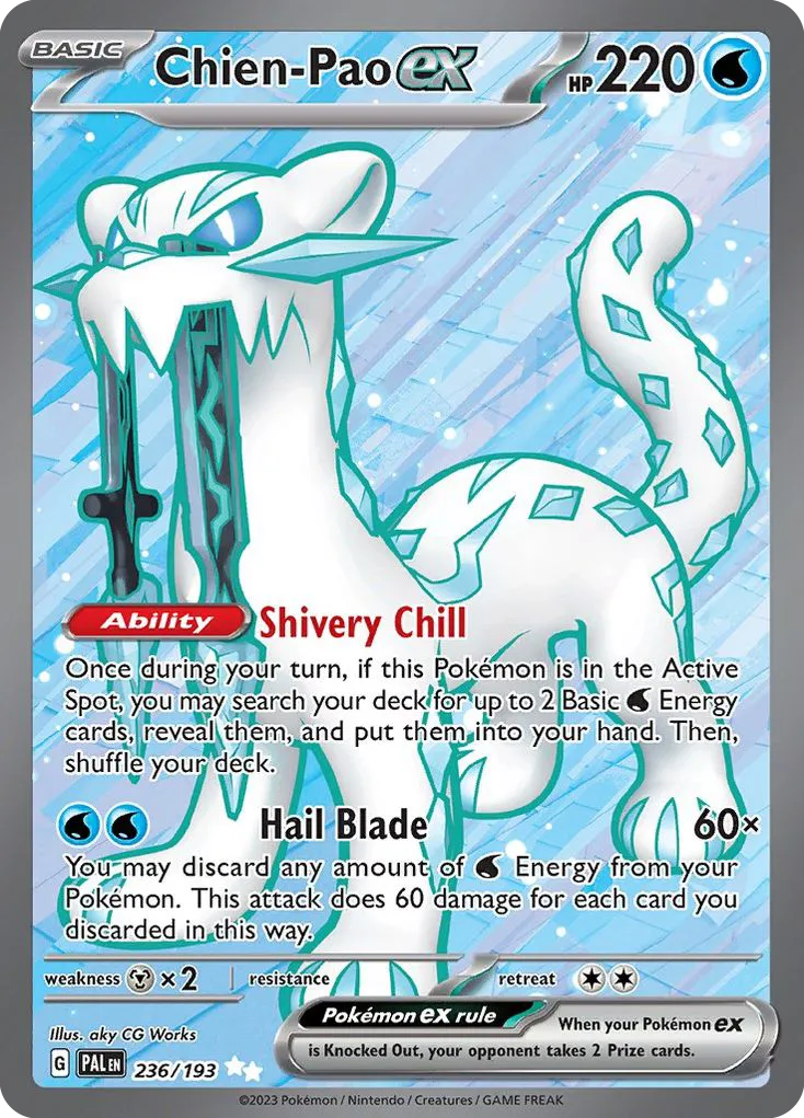 Chien-Pao ex - Paldea Evolved