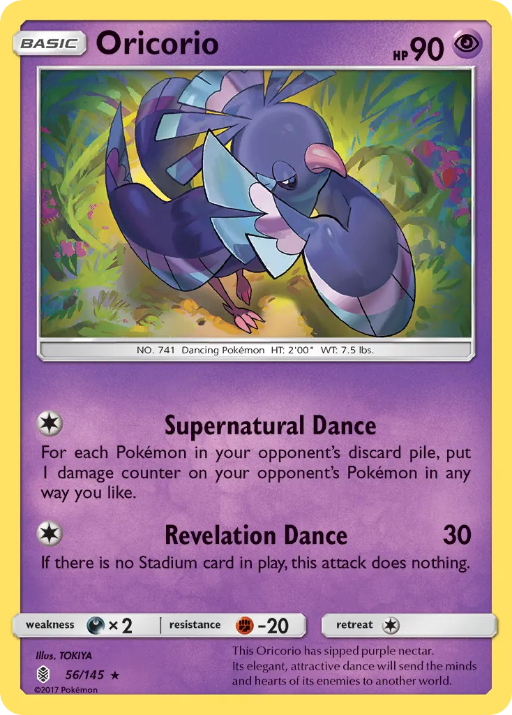 Oricorio - Guardians Rising