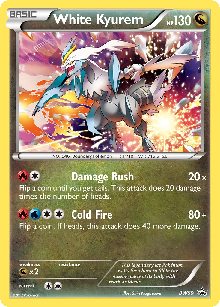 White Kyurem - BW Black Star Promos