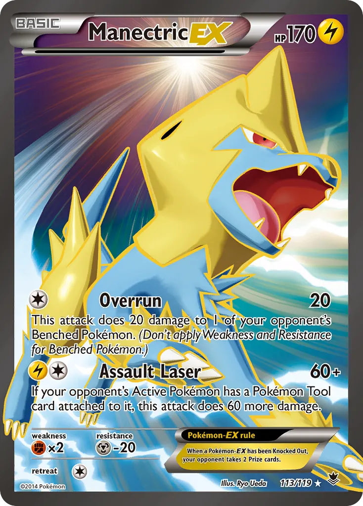 Manectric-EX - Phantom Forces