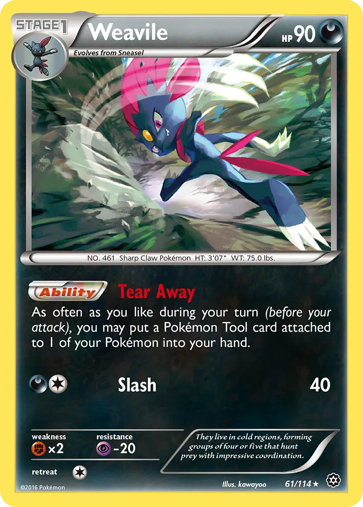 Weavile - Steam Siege