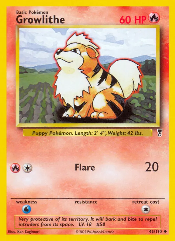 Growlithe - Legendary Collection