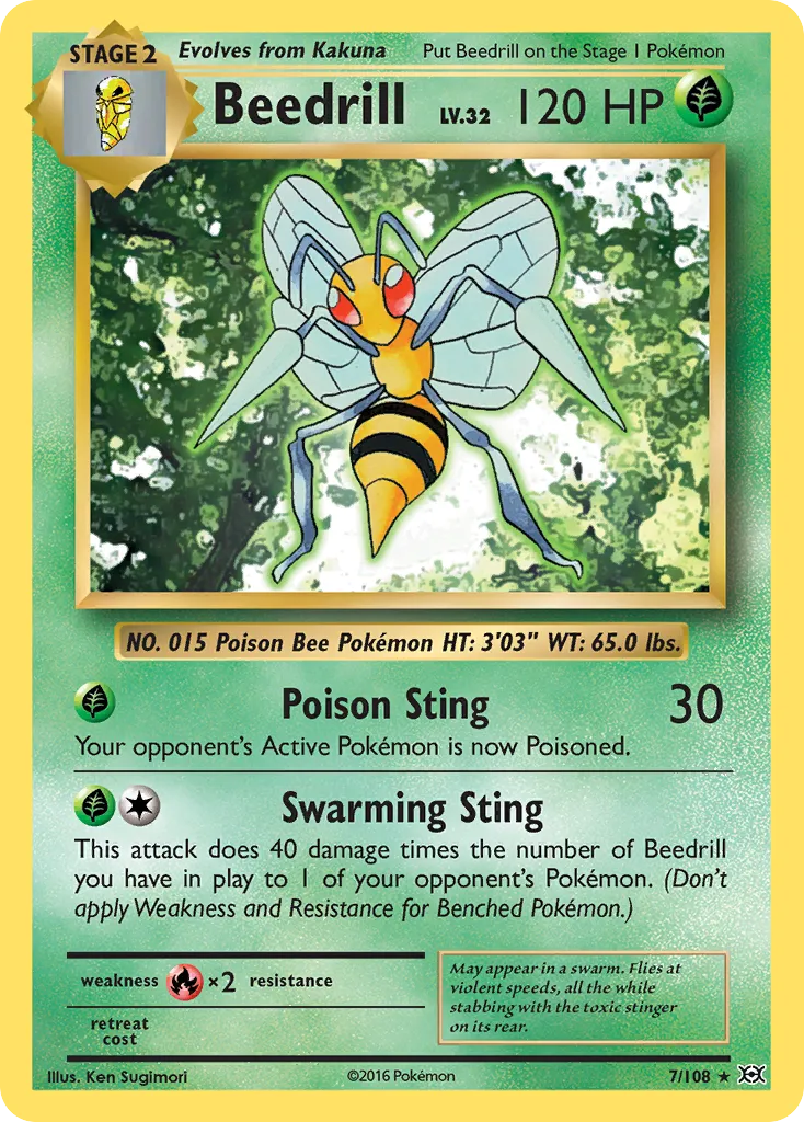 Beedrill - Evolutions