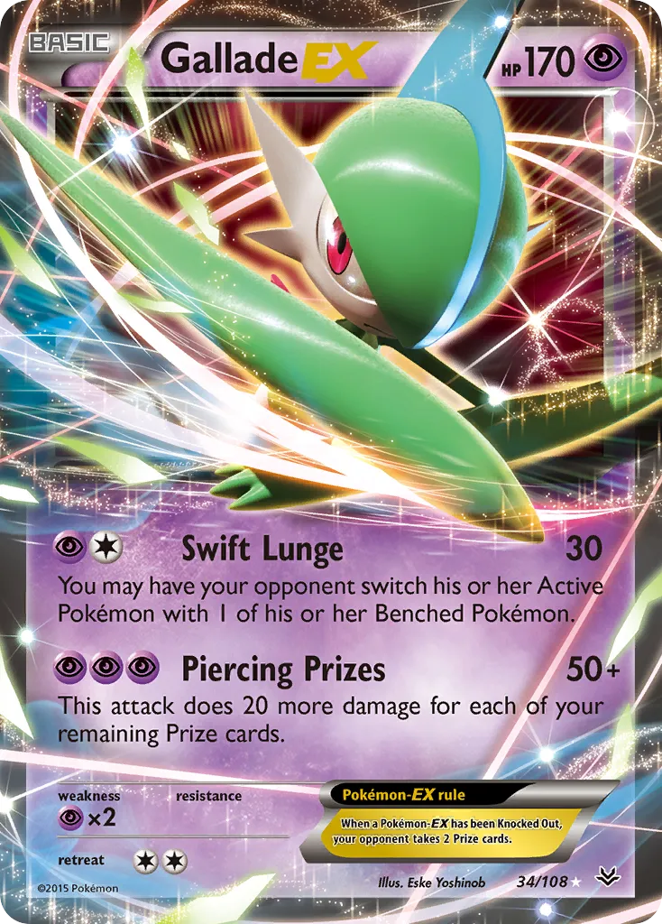 Gallade-EX - Roaring Skies