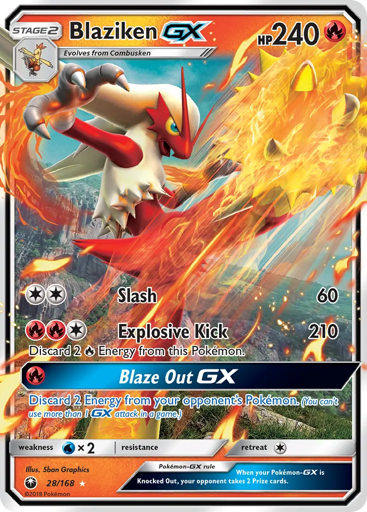 Blaziken-GX - Celestial Storm