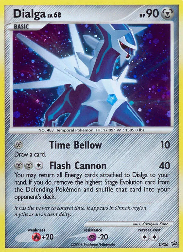 Dialga - DP Black Star Promos