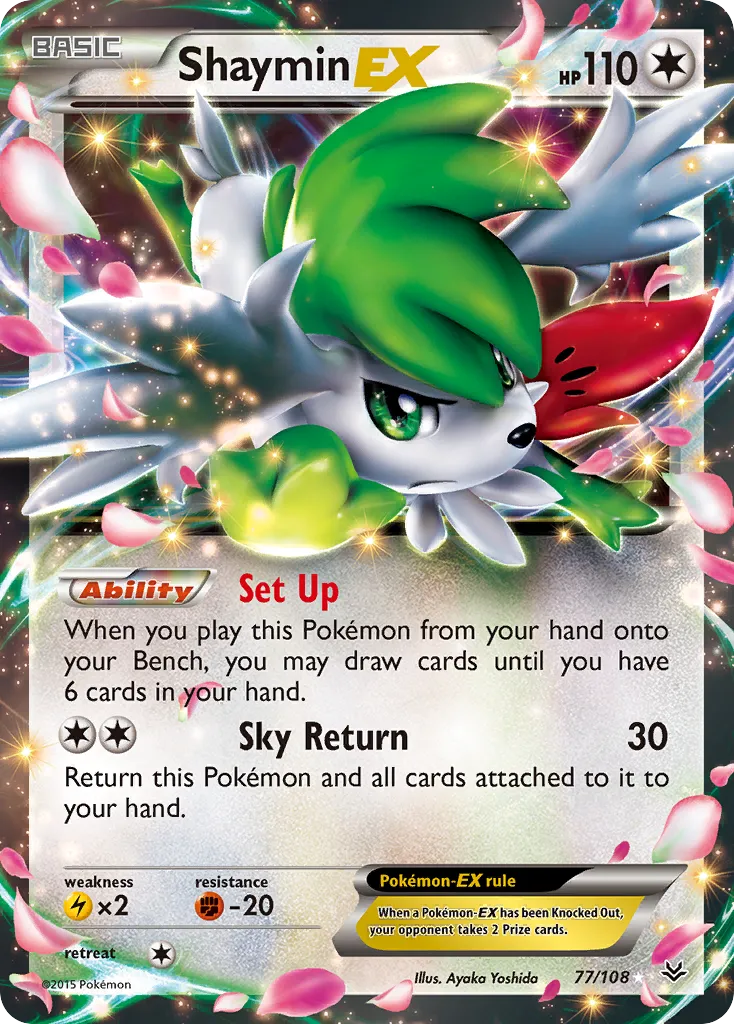 Shaymin-EX - Roaring Skies