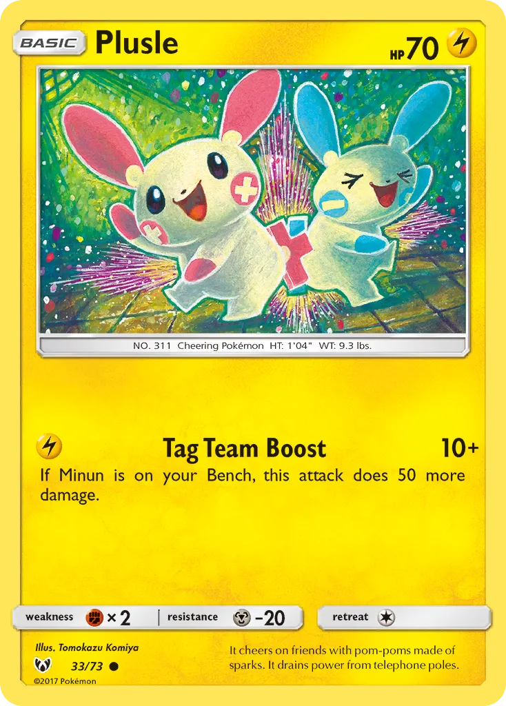 Plusle - Shining Legends