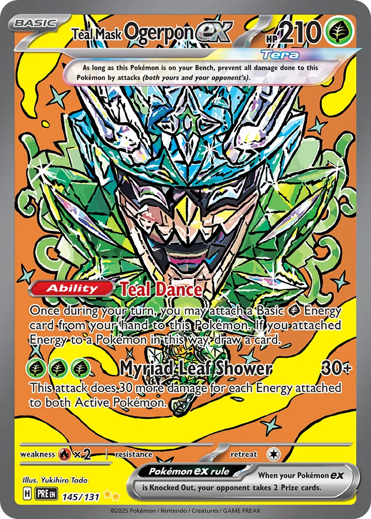 Teal Mask Ogerpon ex - Prismatic Evolutions