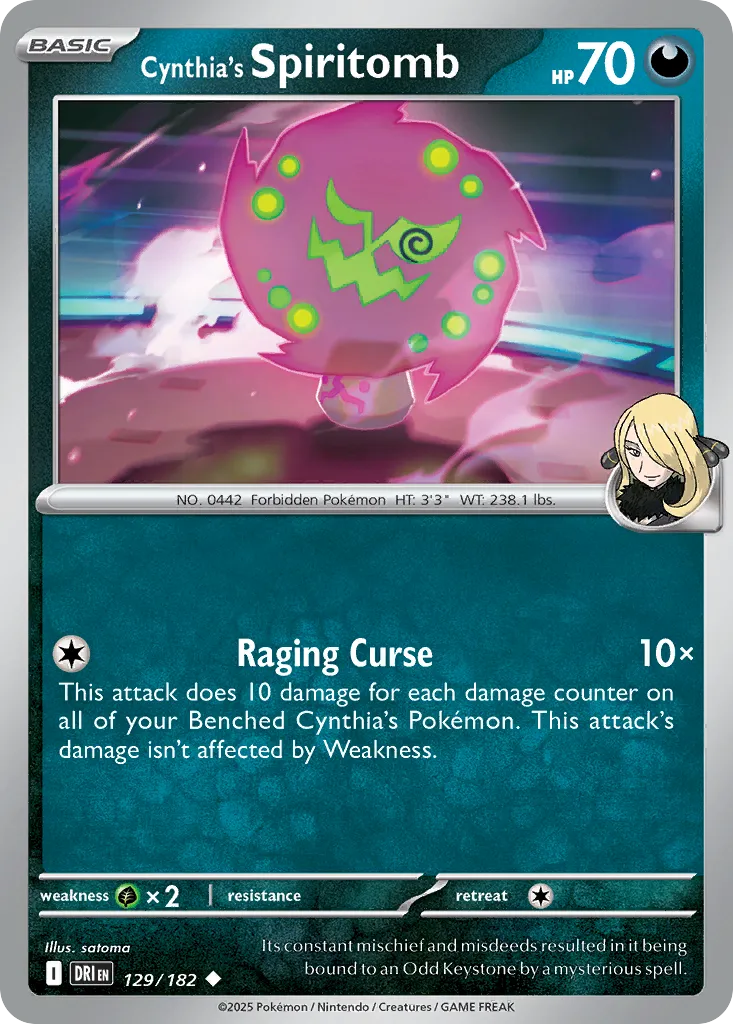 Cynthia's Spiritomb - Destined Rivals