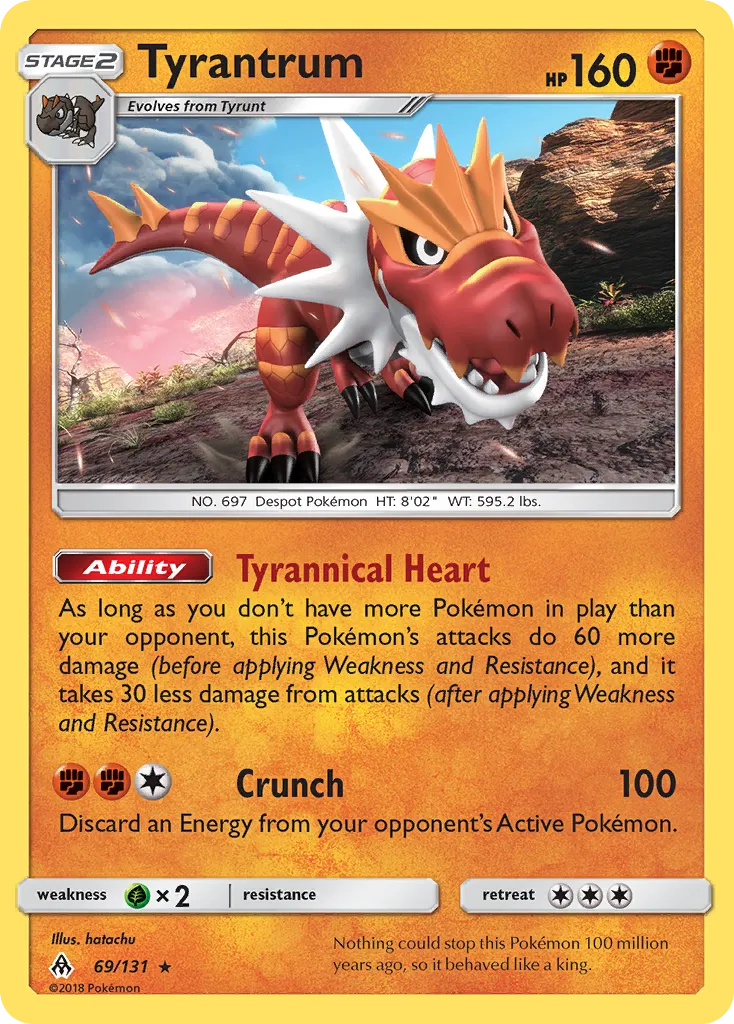 Tyrantrum - Forbidden Light