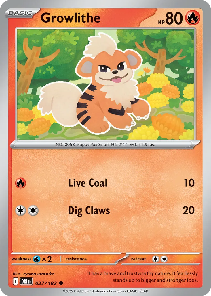 Growlithe - Destined Rivals