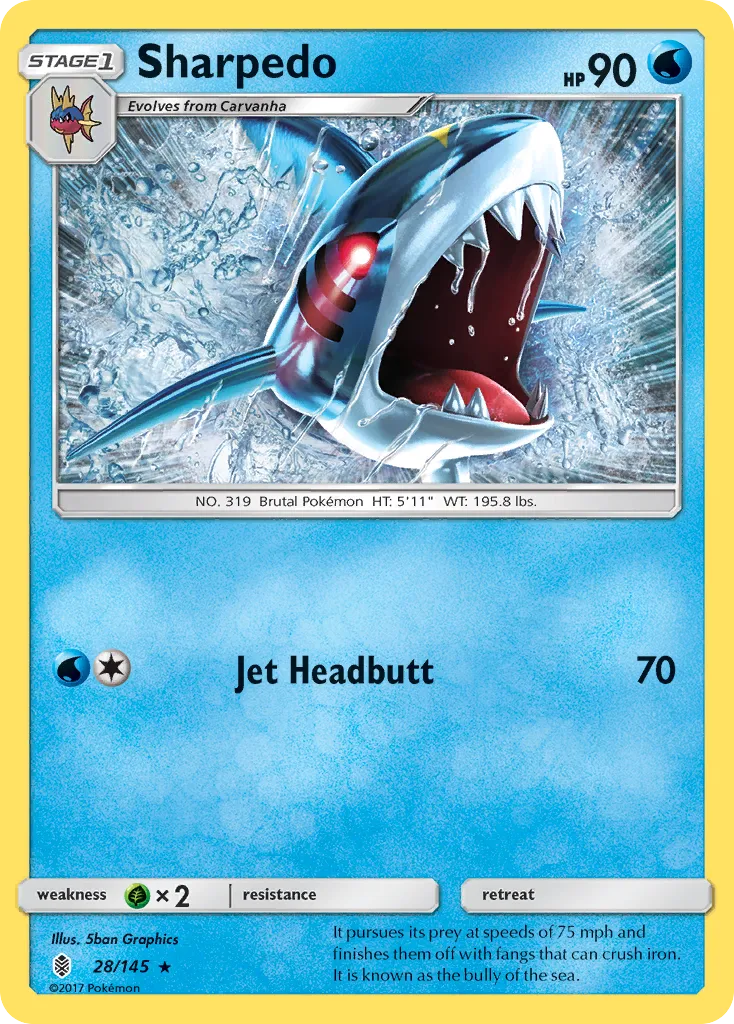 Sharpedo - Guardians Rising