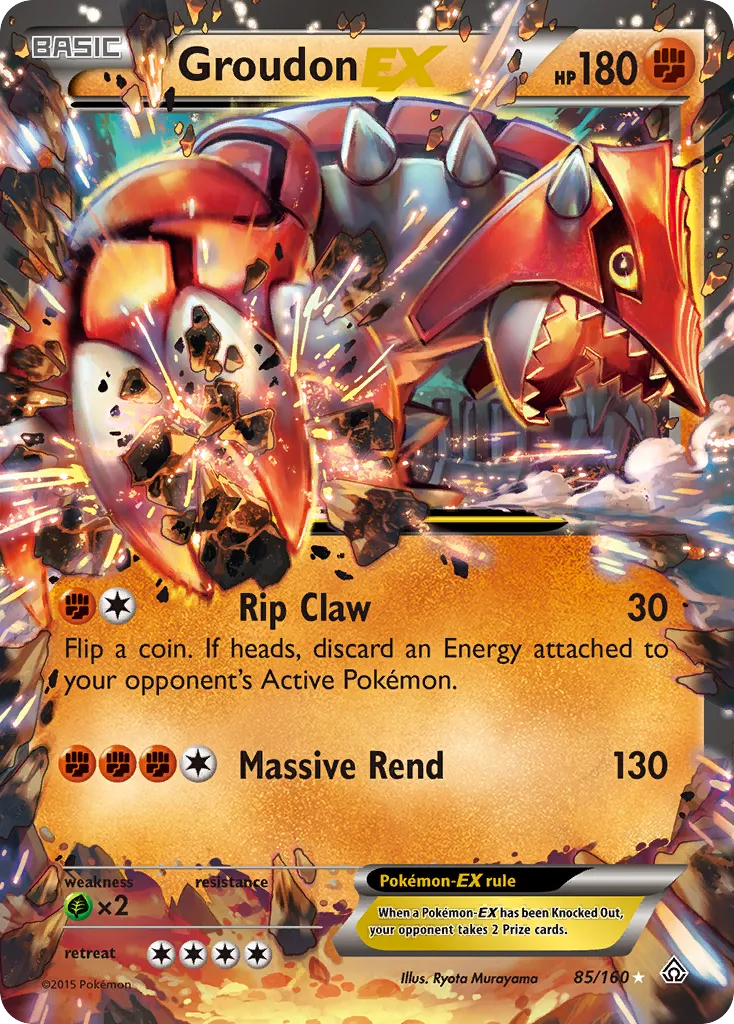 Groudon-EX - Primal Clash