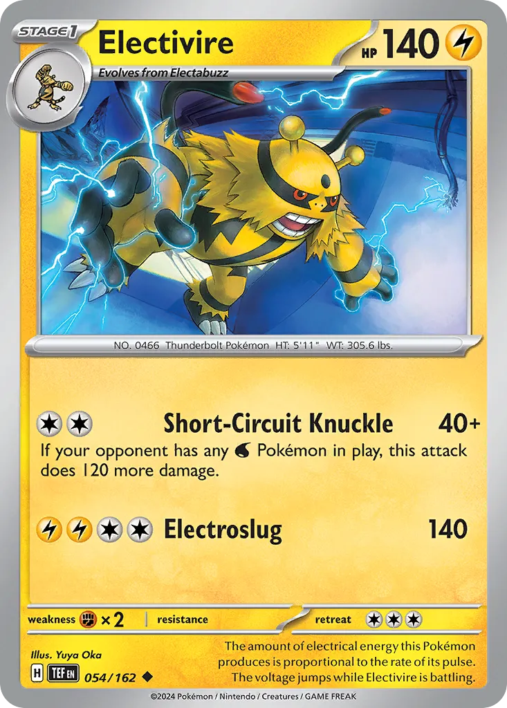 Electivire - Temporal Forces
