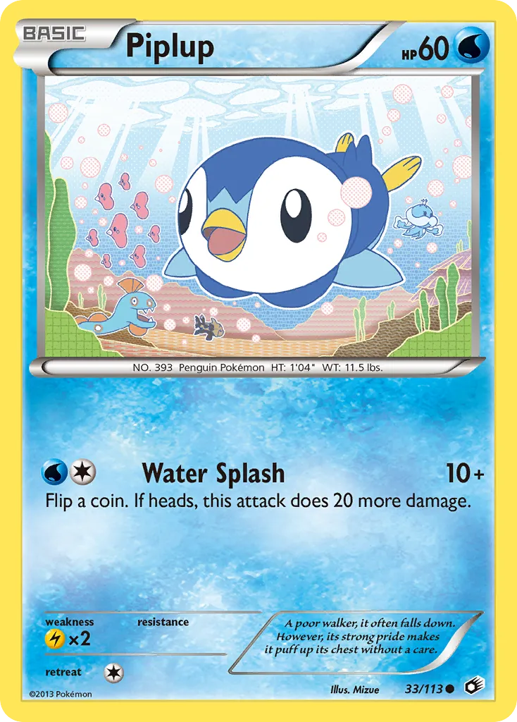 Piplup - Legendary Treasures