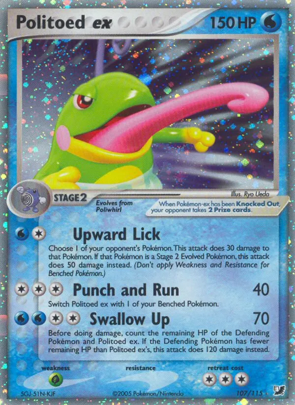 Politoed ex - Unseen Forces