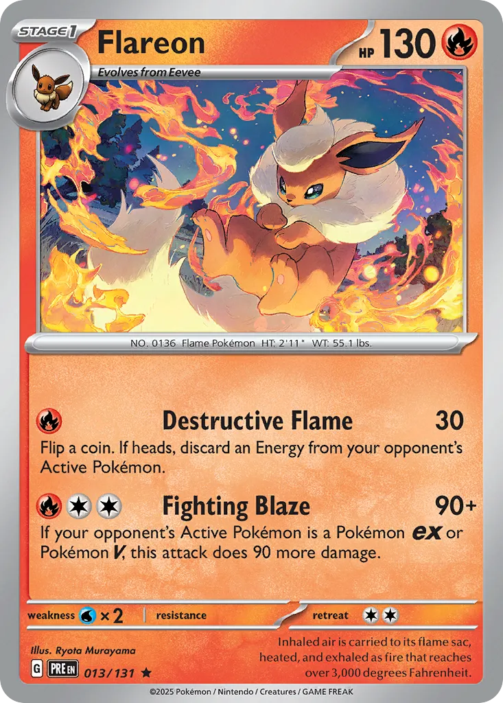 Flareon - Prismatic Evolutions