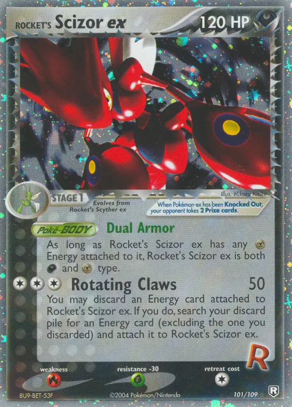 Rocket's Scizor ex - Team Rocket Returns