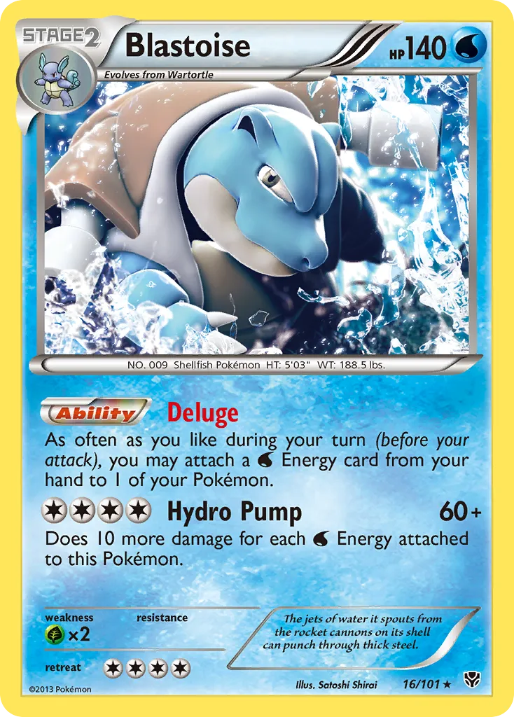 Blastoise - Plasma Blast