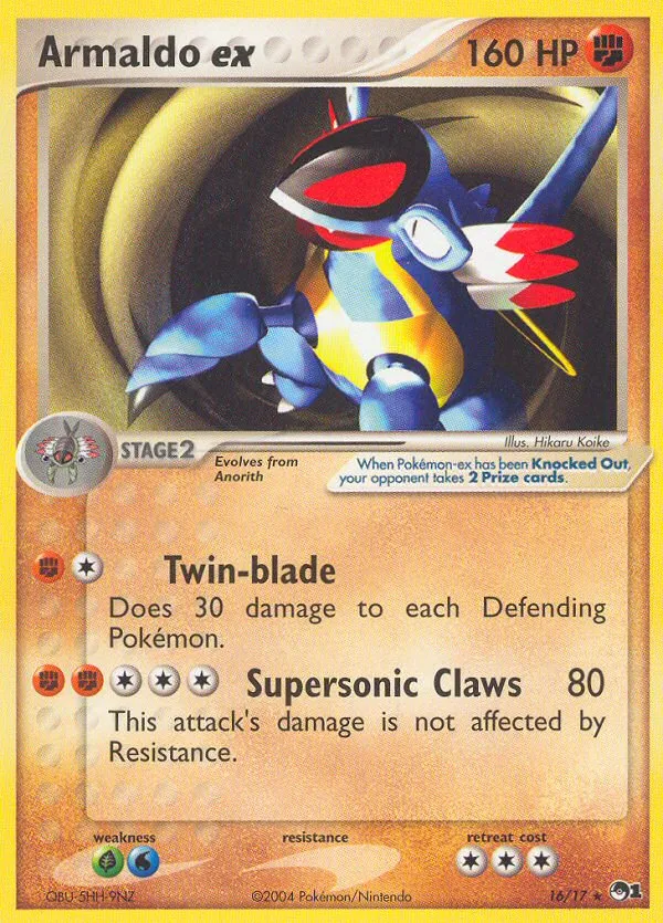 Armaldo ex - POP Series 1