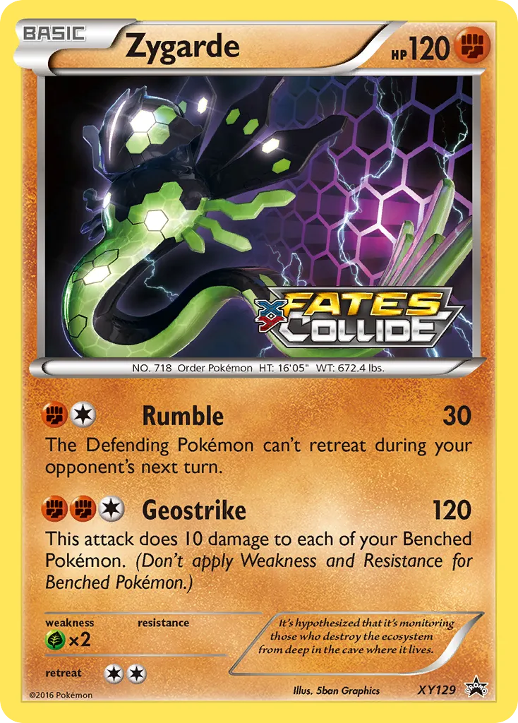 Zygarde - XY Black Star Promos