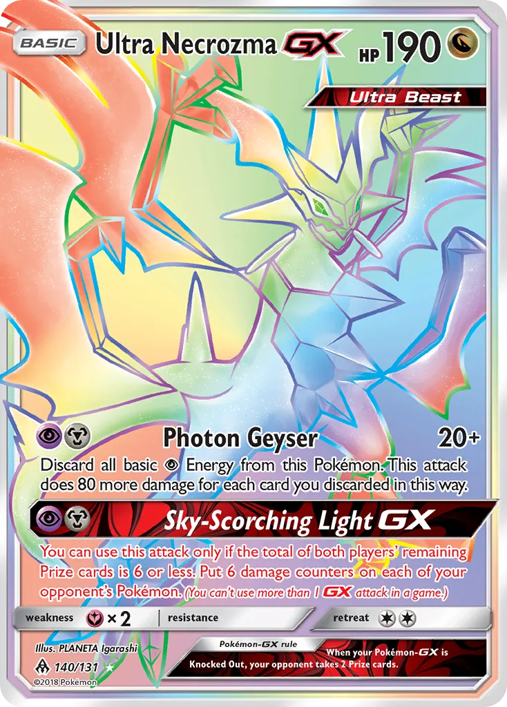 Ultra Necrozma-GX - Forbidden Light