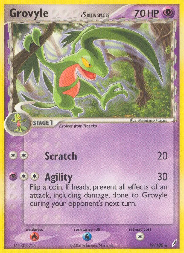 Grovyle δ - Crystal Guardians