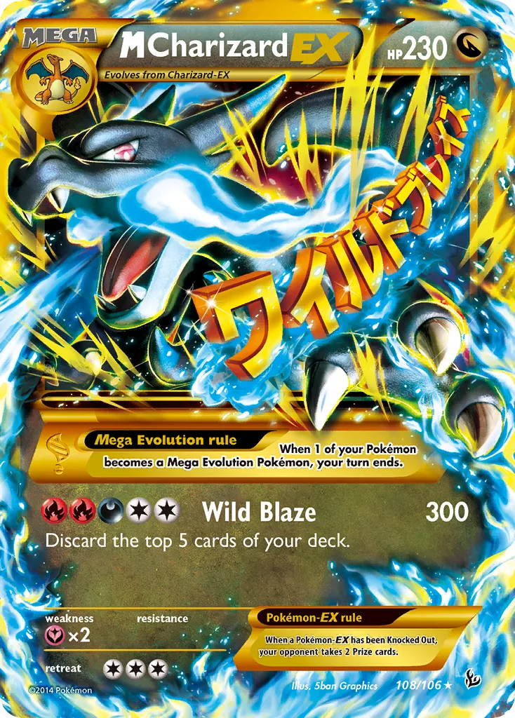 M Charizard-EX - Flashfire
