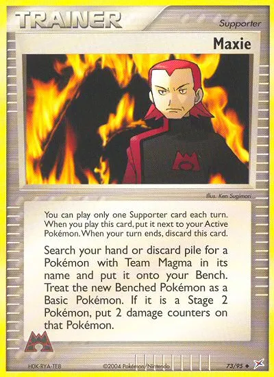 Maxie - Team Magma vs Team Aqua