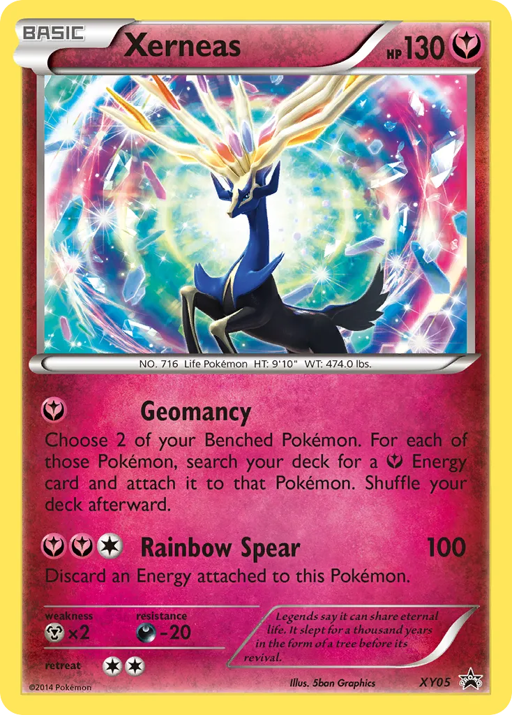 Xerneas - XY Black Star Promos