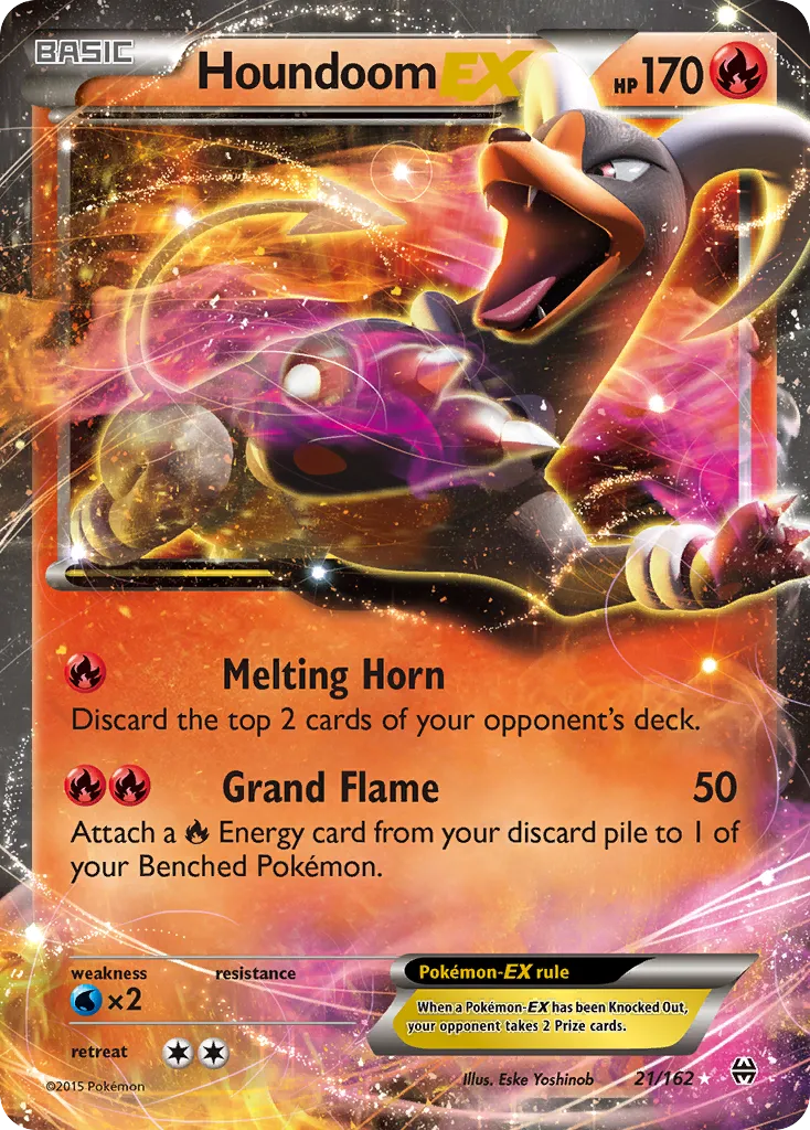 Houndoom-EX - BREAKthrough