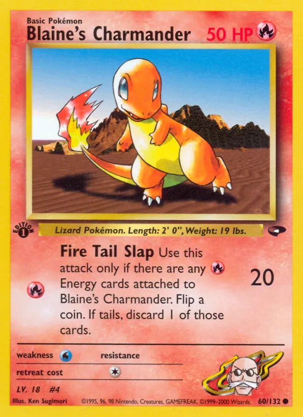 Blaine's Charmander - Gym Challenge