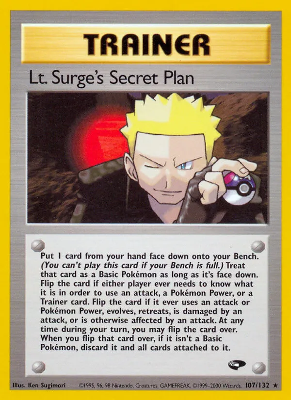 Lt. Surge's Secret Plan - Gym Challenge