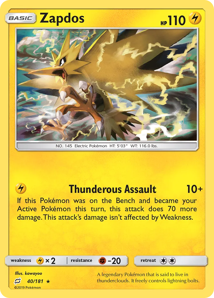Zapdos - Team Up