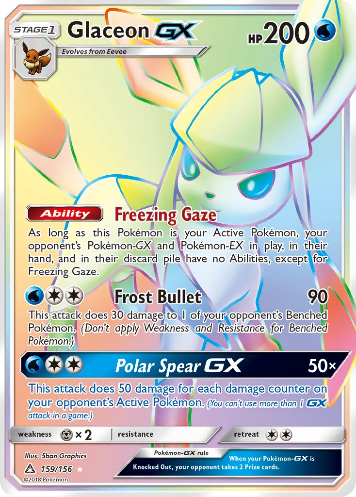 Glaceon-GX - Ultra Prism
