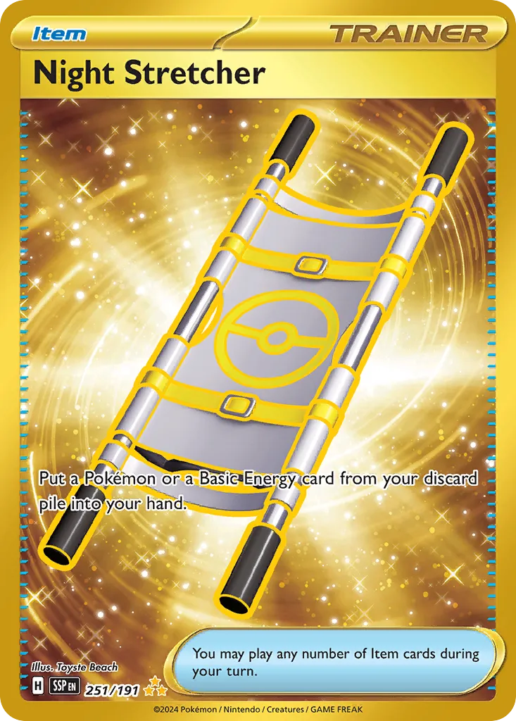 Night Stretcher - Surging Sparks