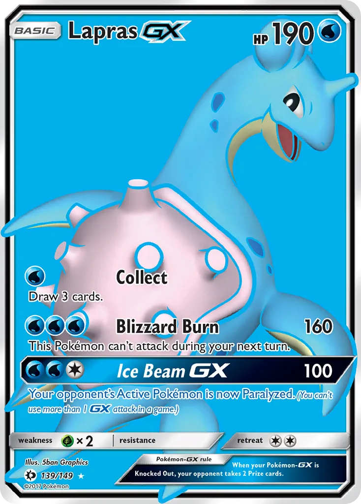 Lapras-GX - Sun & Moon