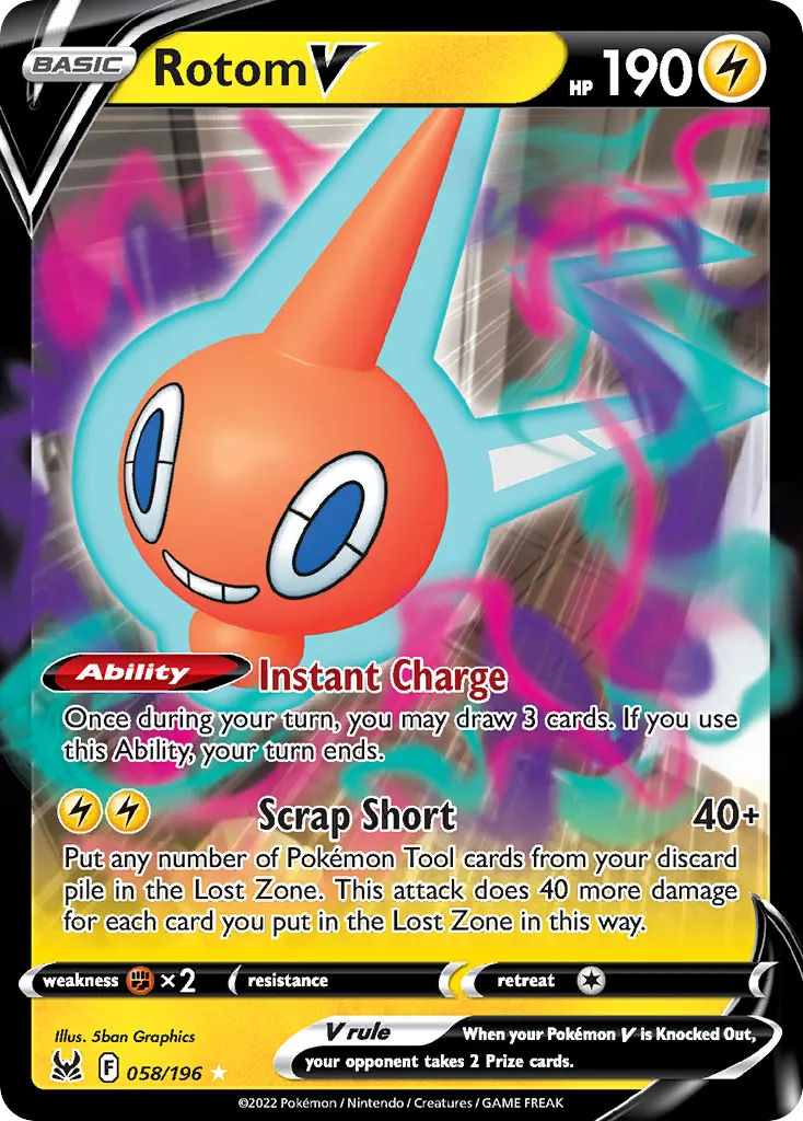 Rotom V - Lost Origin