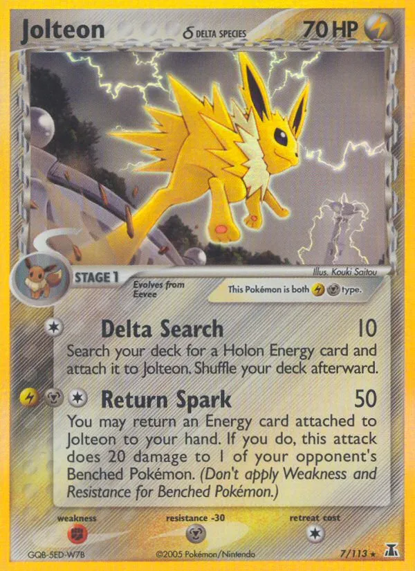 Jolteon δ - Delta Species