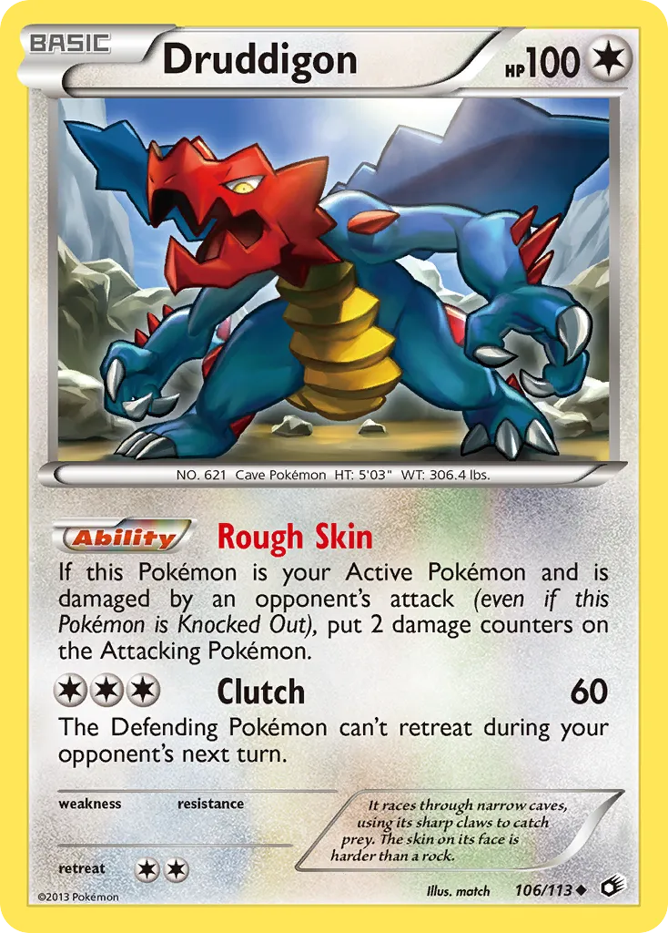 Druddigon - Legendary Treasures