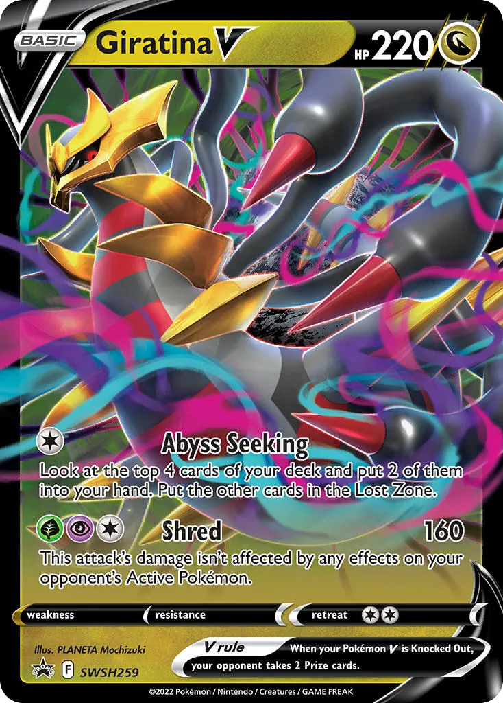 Giratina V - SWSH Black Star Promos