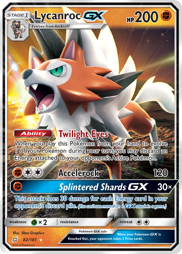 Lycanroc-GX - Team Up