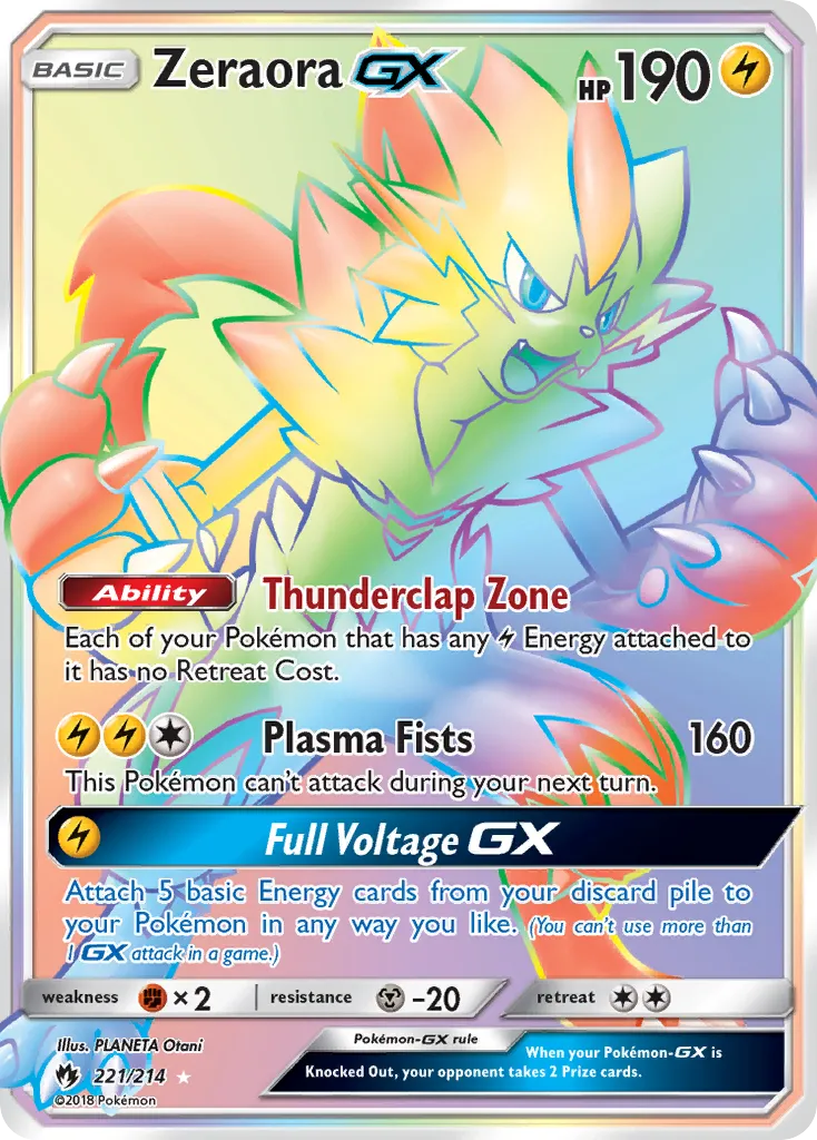 Zeraora-GX - Lost Thunder