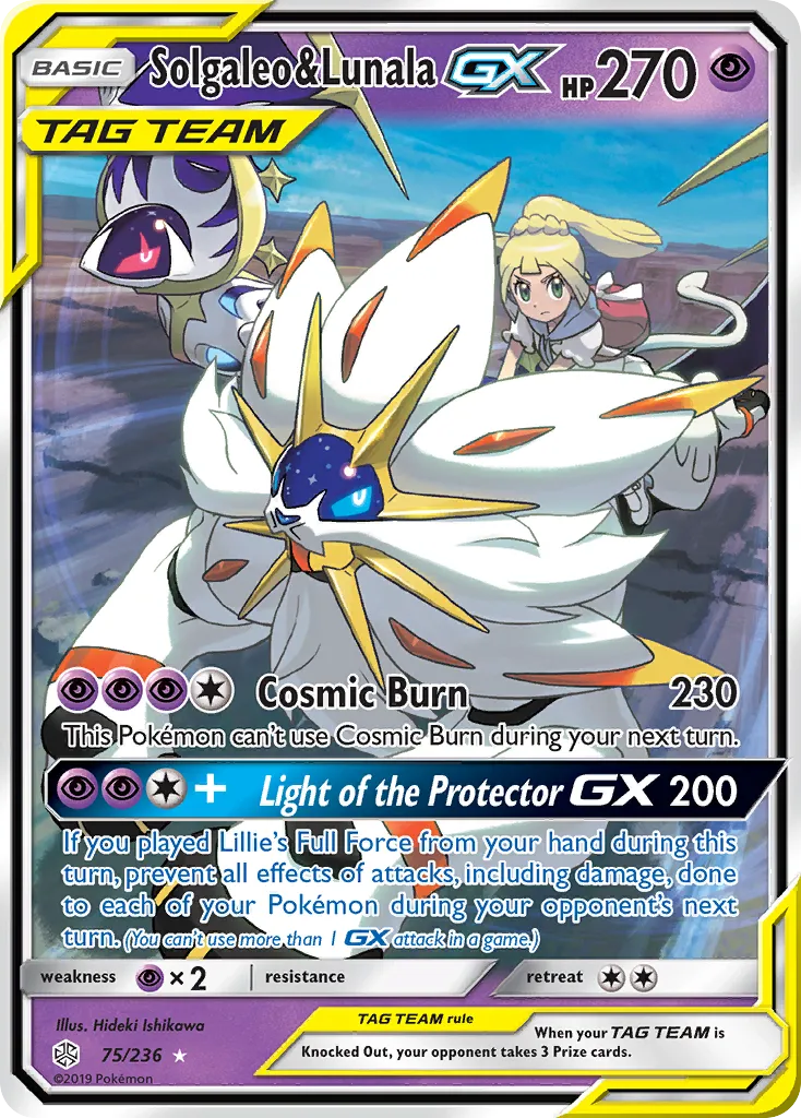 Solgaleo & Lunala-GX - Cosmic Eclipse
