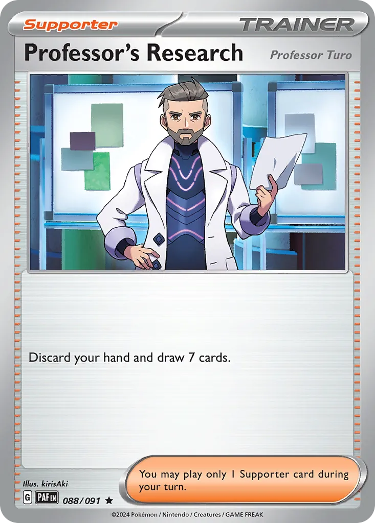 Professor's Research - Paldean Fates