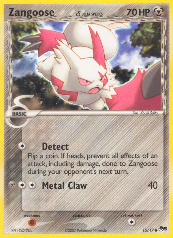 Zangoose δ - POP Series 5
