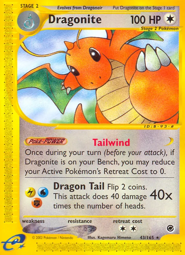 Dragonite - Expedition Base Set