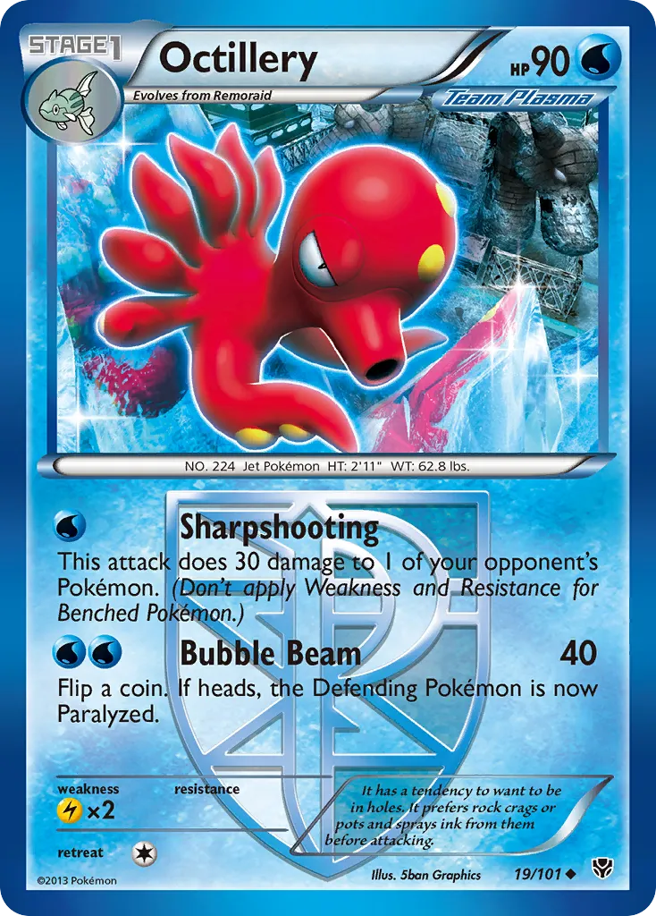 Octillery - Plasma Blast