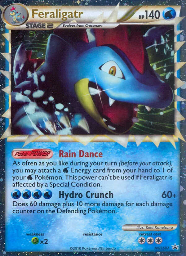 Feraligatr - HGSS Black Star Promos